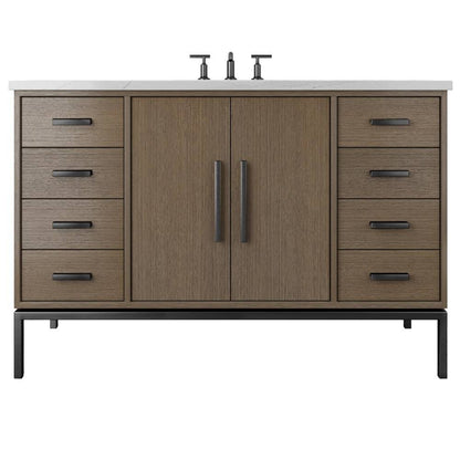 Rift White Oak Single Extra Wide Bath Vanity