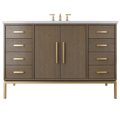 Rift White Oak Single Extra Wide Bath Vanity