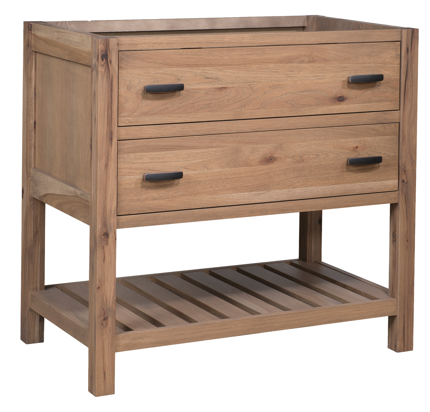 Trusty Wood Studio Bathroom Vanity 36" with Two Drawers