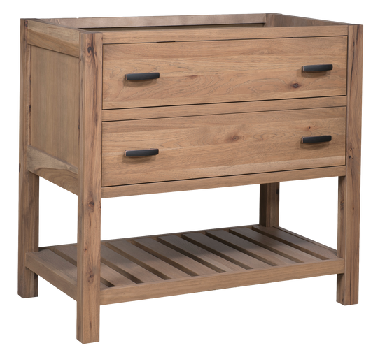 Trusty Wood Studio Bathroom Vanity 36" with Two Drawers