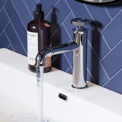 Swiss Madison Avallon single hole bathroom faucet in Chrome, SM-BF80C