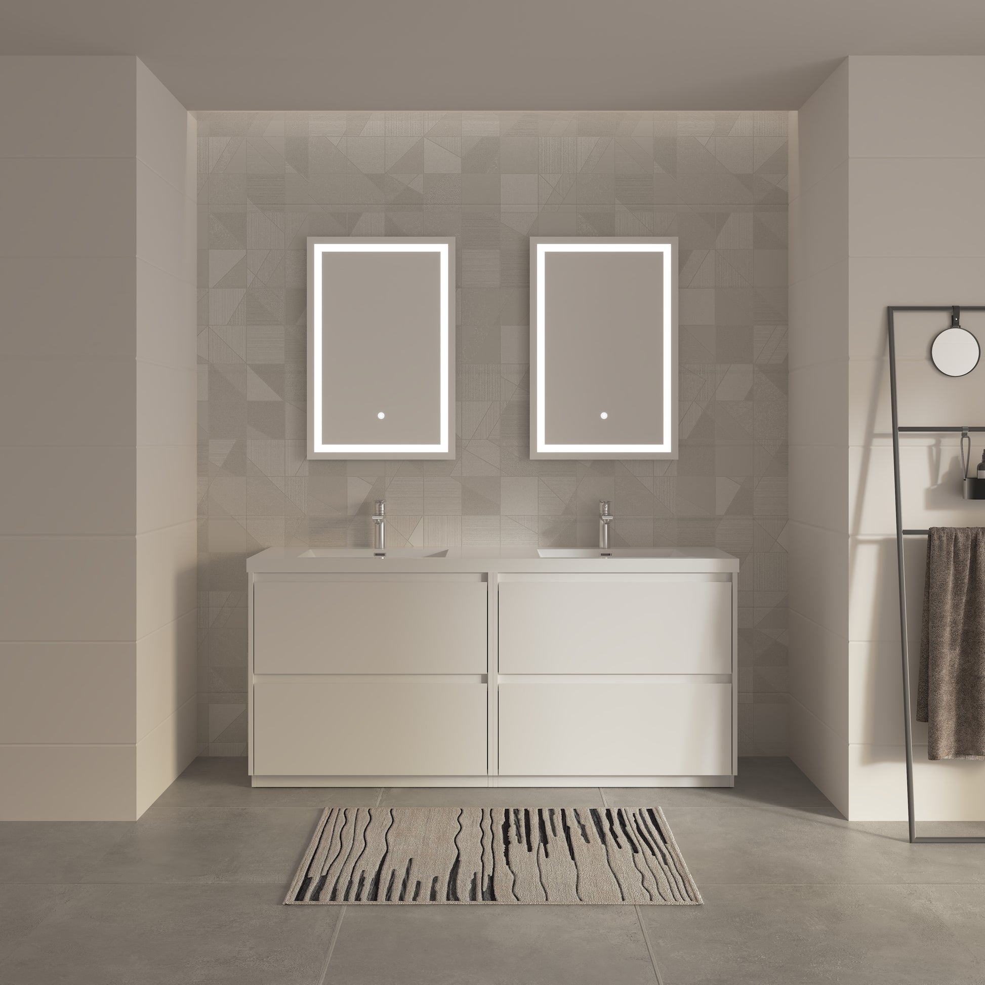Tona Angela-T vanity lifestyle bathroom view