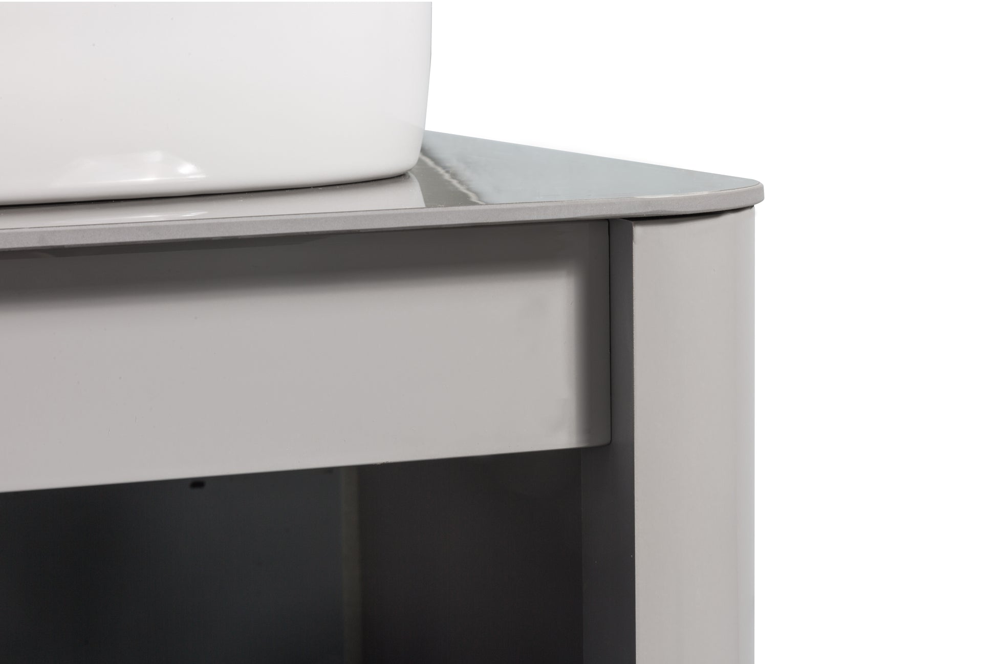 Tona BOVA Floating Bathroom Vanity in Ash Gray