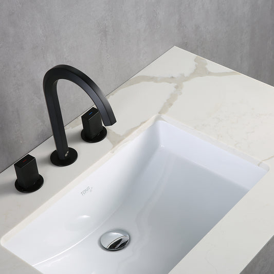 Tona Freda Floating Bathroom Vanity in Cement Grey