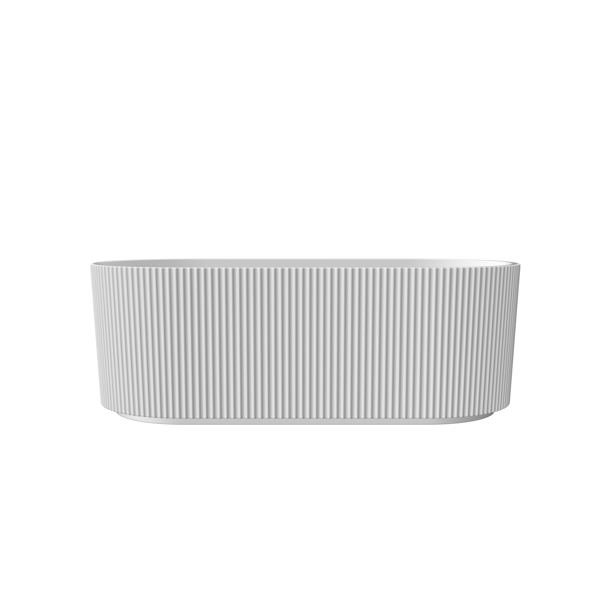 Tona Harp 67-Inch Freestanding Bathtub in White