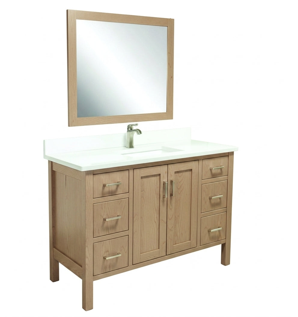 trusty-wood-california-bathroom-vanity-42-with-two-doors-and-six-drawers OCS-132