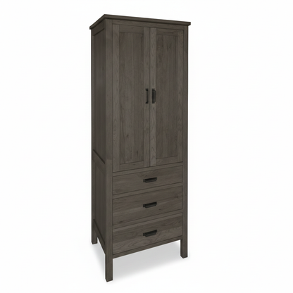 trusty-wood-california-24-linen-cabinet-with-two-doors-and-three-drawers OCS-118