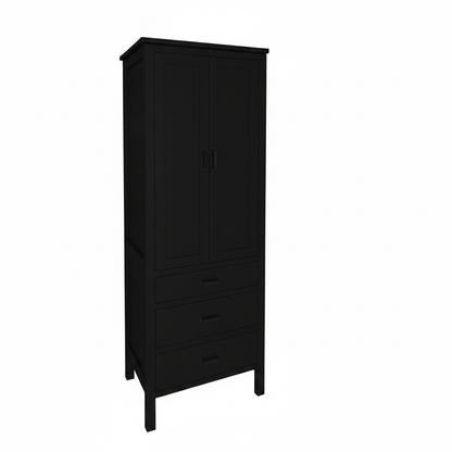 trusty-wood-california-27-linen-cabinet-with-two-doors-and-three-drawers SW-6258