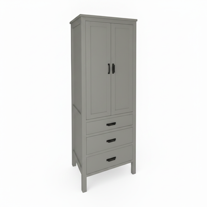 trusty-wood-designer-series-27-linen-cabinet-with-two-doors-and-three-drawers SW-2850