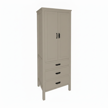 trusty-wood-designer-series-15-linen-cabinet-with-one-door-and-three-drawers SW-7031