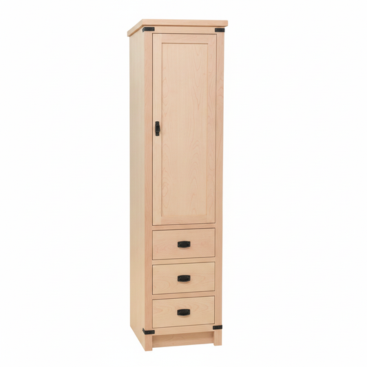 trusty-wood-lexington-27-linen-cabinet-with-two-doors-and-three-drawers OCS-100