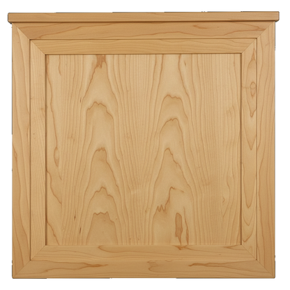 Trusty Wood Lexington mirror rendered in Hickory finish, rendering, actual wood/finish may vary