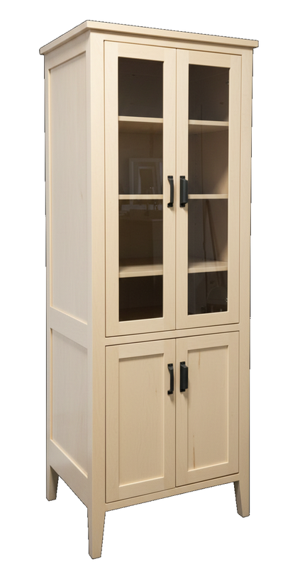 Trusty Wood Charleston tower rendered in Hard Maple finish, rendering, actual wood/finish may vary