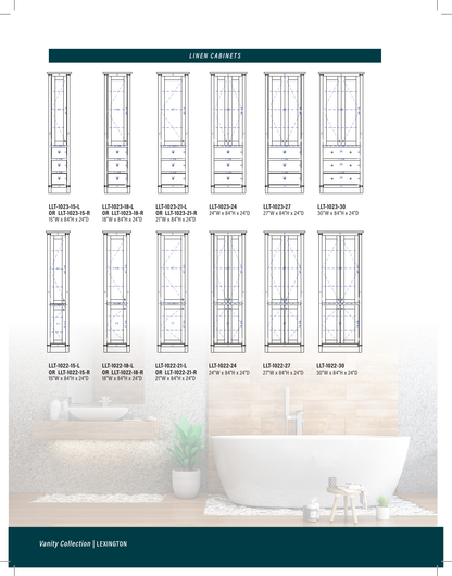lexington Linen Cabinet dimensions