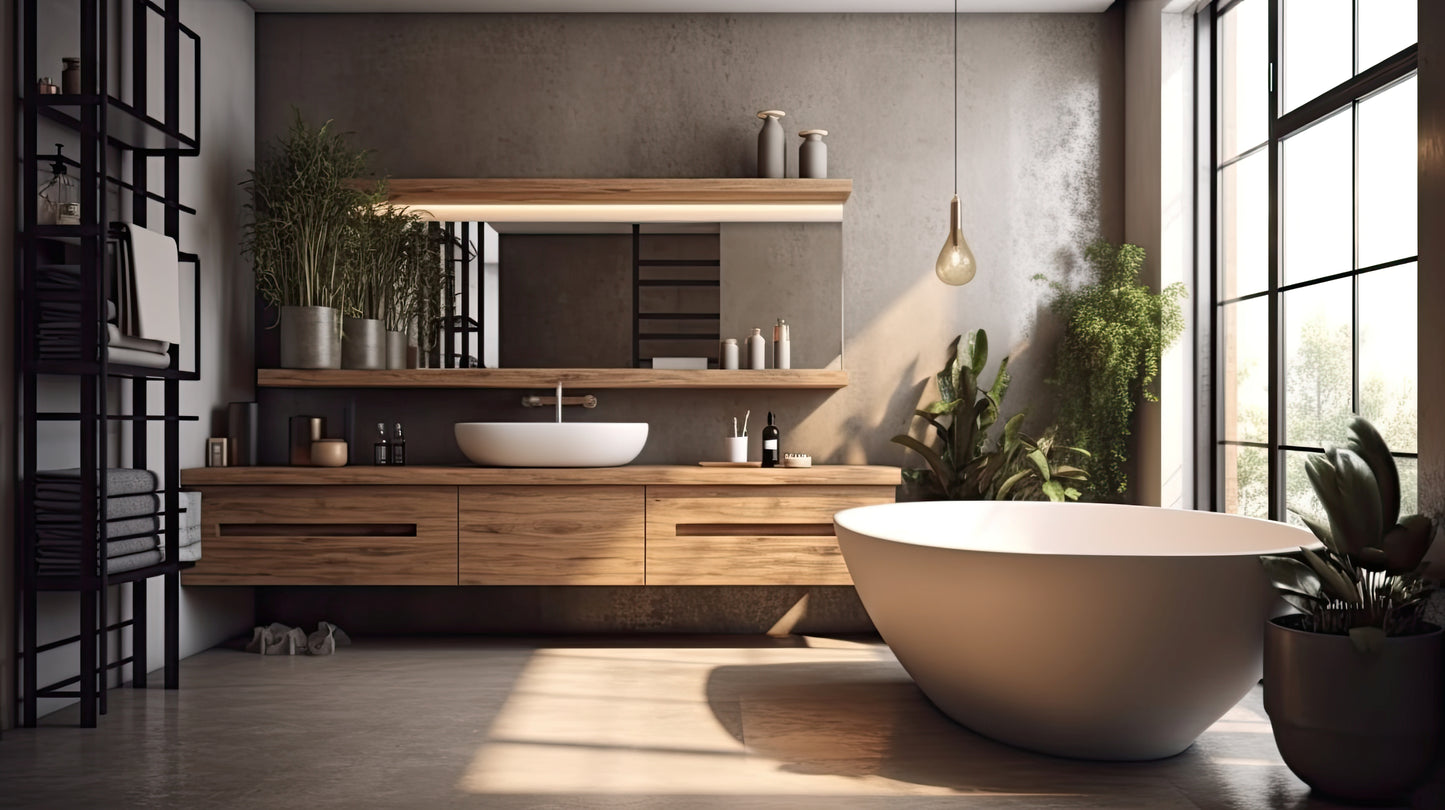 Single Sink Wall Mount / Floating, White, Bathroom Vanity