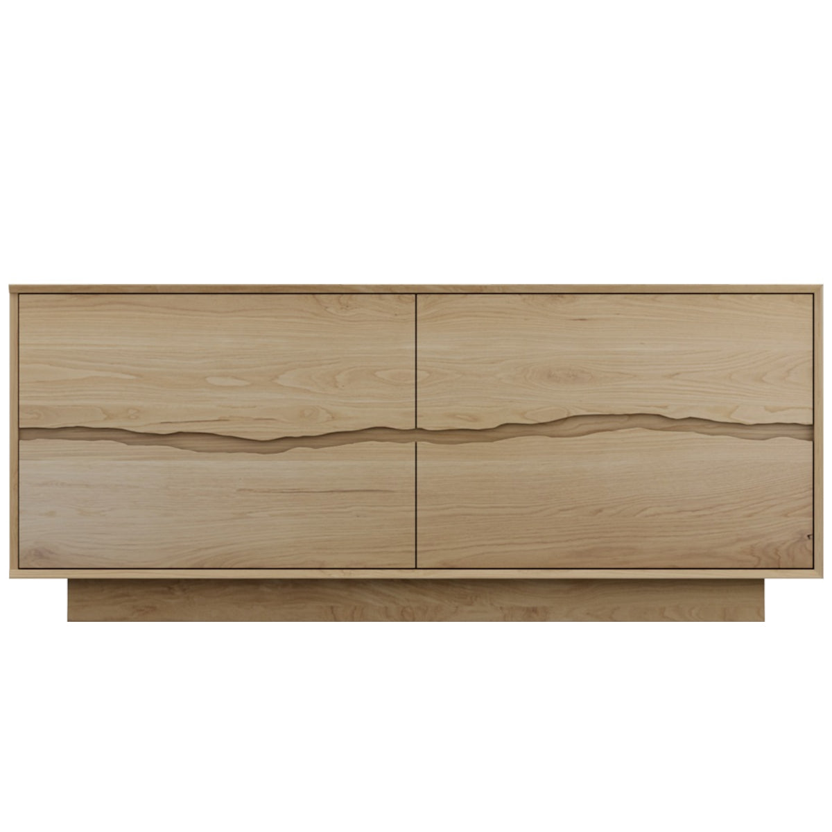 Ventura Four-Drawer Double Bath Vanity With Integrated Countertop