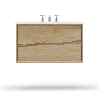Ventura Two-Drawer Single Bath Floating Vanity